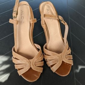 Aldo brown heels